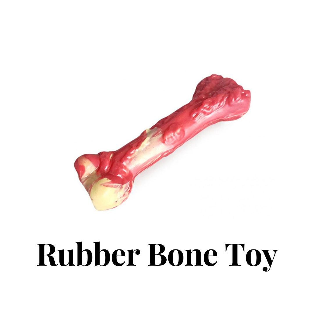 Rubber Bone Toy