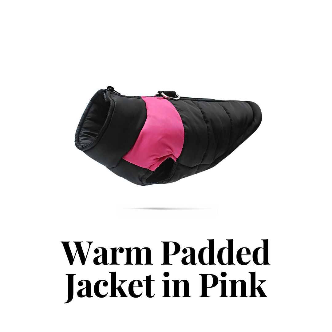 Warm Padded Jacket in Pink